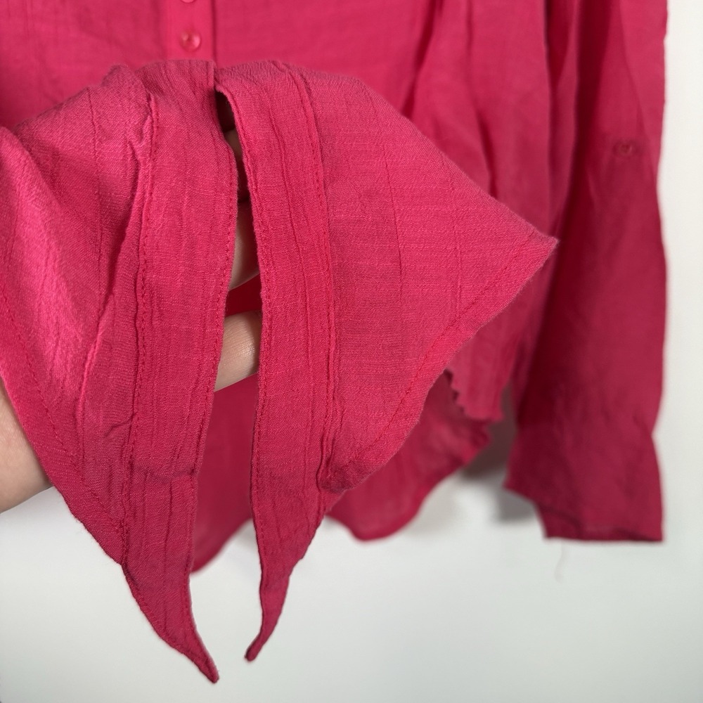 Westbound Petites‎ Women's Button Down Sheer Shirt Size Large Petite Bundle Of 2 - Picture 4 of 12